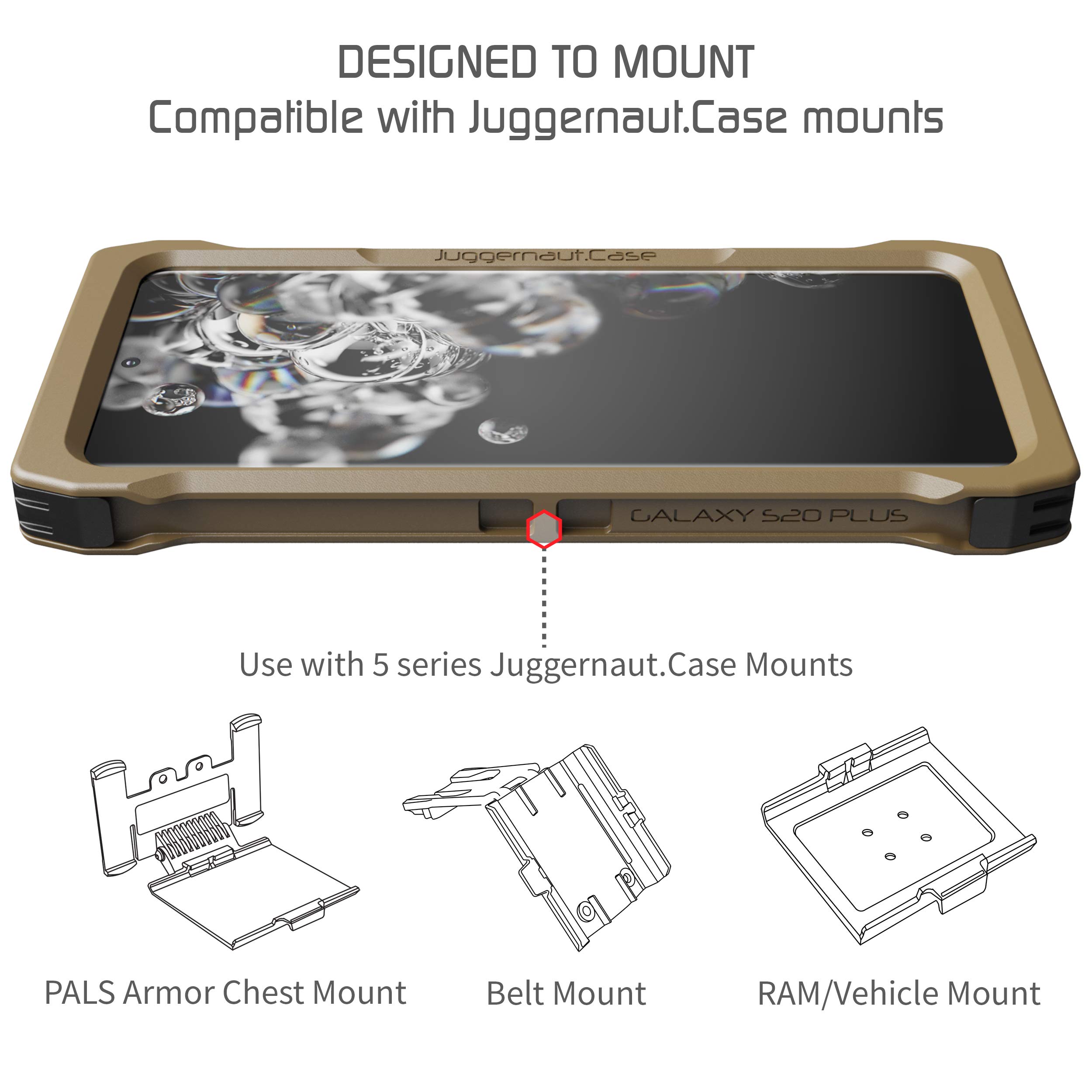 Amazon.co.jp: JuggernautによるGalaxy S20 Plus IMPCT ケース